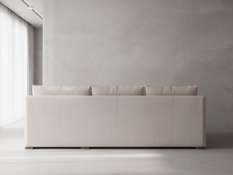 GHOST SECTIONAL WITH CHAISE