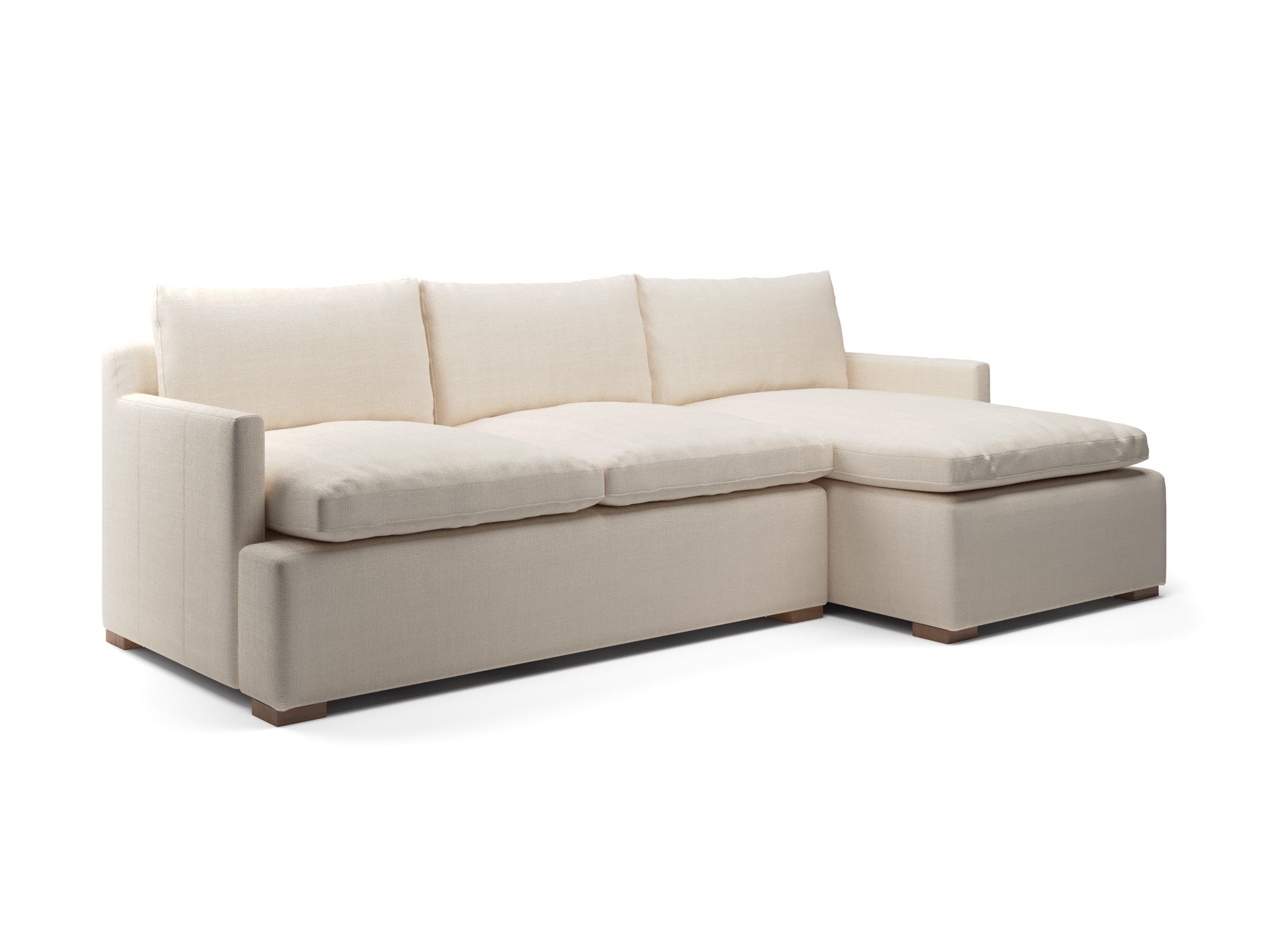 GHOST SECTIONAL WITH CHAISE