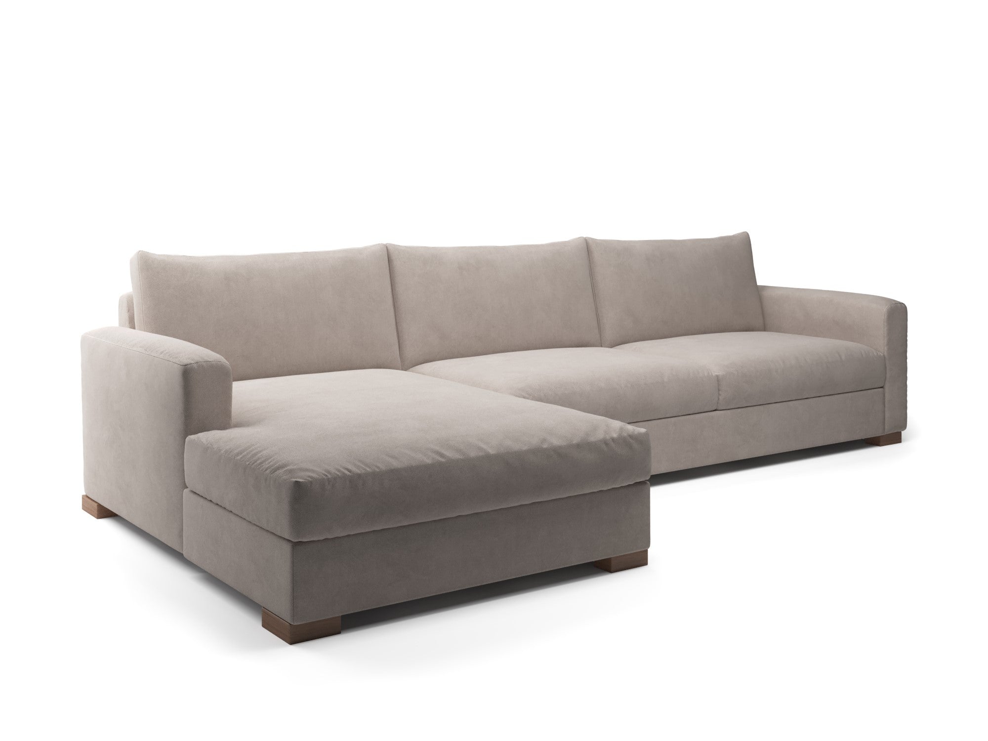 PERFECT SOFA WITH LEFT CHAISE